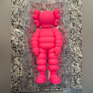 KAWS What Party Open Edition Vinyl Figure - Pink